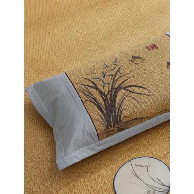 美帮汇加厚藤席1.8m床夏天可折叠双人凉席三件套1.5m席子学生宿舍空调席