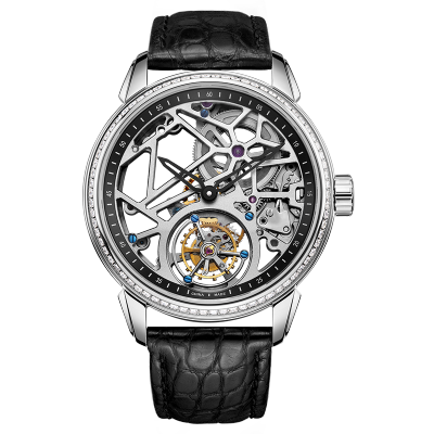 海鸥表(seagull)海鸥陀飞轮腕表 陀飞轮手动机械表 男商务休闲全镂空