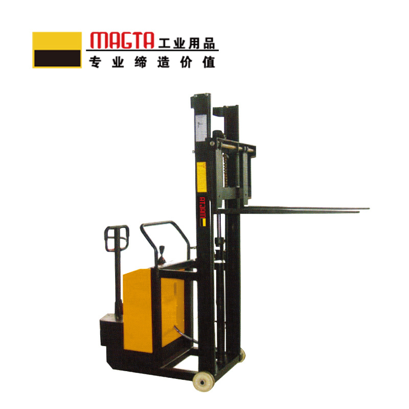玛吉塔工(MRO MAGTA)平衡重式半电动堆高车 半电动叉车 半电动堆垛车35054-2 1000kg 2000mm