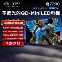 TCL 雷鸟鹤7 PRO 25款 85英寸 QD-MiniLED 0.5%LR低反膜 一级能效智能电视机85R795C