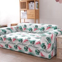 沙发套罩全包萬能套弹力通用型防滑懒人沙发罩皮沙发垫巾 舞动火烈鸟 L号[一般适合190-230cm](尺寸可以咨询客服)