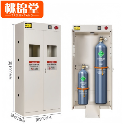 桃锦堂 气瓶储存柜双瓶 台