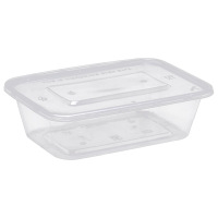 优彩嘉 一次性餐盒 方盒透明 750ML*300套 CH-11 箱