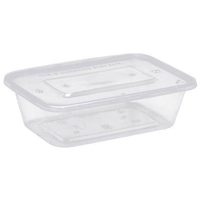 优彩嘉 一次性餐盒 方盒透明 750ML*300套 CH-11 箱