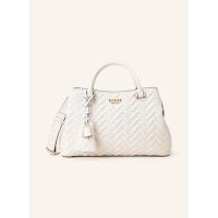 GUESS手拿包女款菱格纹设计链条可拆卸软把提手三用斜挎单肩背包