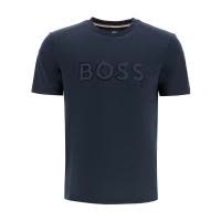 Hugo boss男士圆领短袖棉质LOGO图案T恤休闲舒适套穿设计