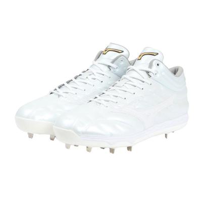 美津浓(Mizuno)棒球鞋男款防滑耐磨透气舒适高弹减震护踝设计