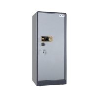 臻远全钢实心防盗保险柜 高120cm指纹款深空灰色