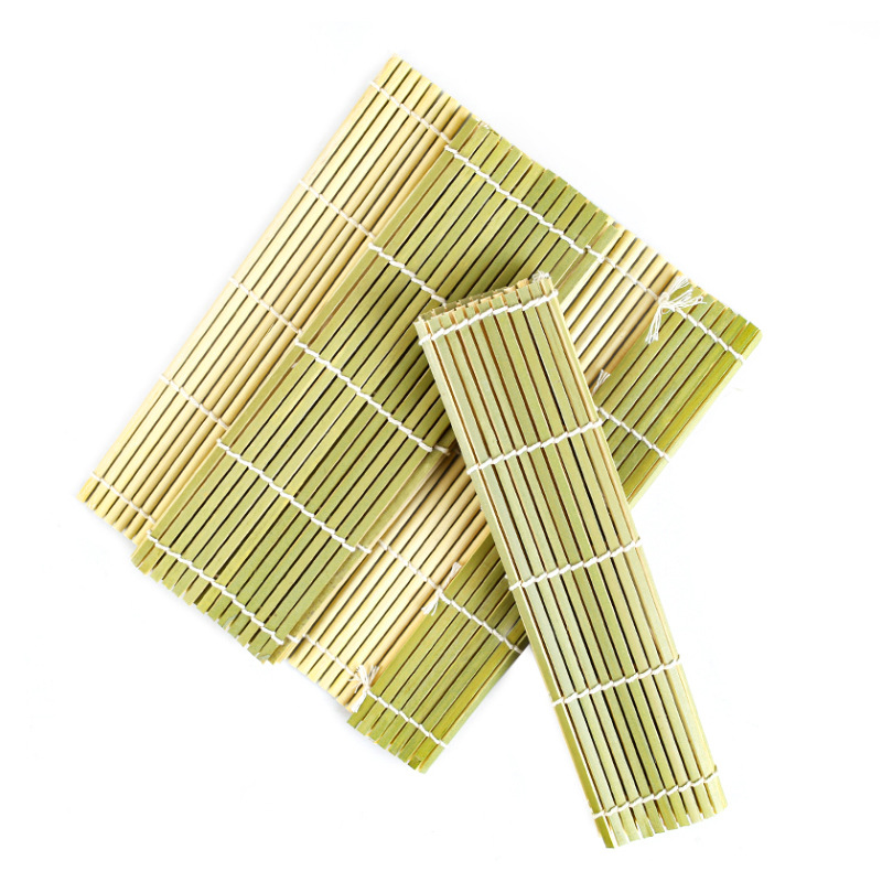 寿司卷帘家用寿司竹帘寿司神器不沾寿司席寿司帘商用青皮寿司工具3759A