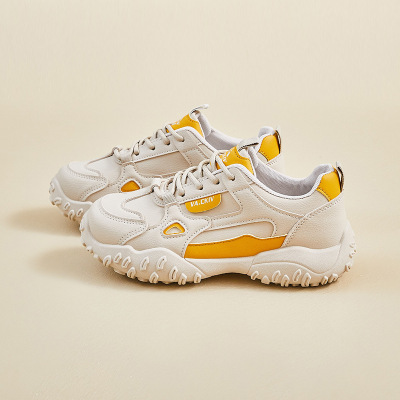 ins韩版新款老爹鞋女秋季跑步休闲街拍厚底增高