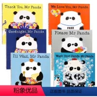 熊猫先生6册全套 [正版]熊猫先生礼仪课堂6册全套 please mr panda 英文原版绘本 儿童情商培养性格习惯养