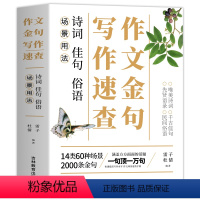 作文金句写作速查 高中通用 [正版]作文金句写作速查手册 作文素材高考版初中版语文中考高中作文素材金句摘抄速查宝典大全名