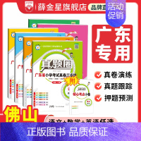 语文[人教版-广东专用] 四年级下 [正版]小学真题圈上下册广东2024版语文数学英语一二三四五六年级上册下册考试真题卷