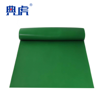 典虎 绝缘橡胶板 绿色5mm*1m*10m 卷