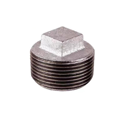 伟鹏双兴 镀锌外丝堵头丝扣管堵 DN40[1.5寸] 个