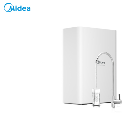 美的净水器家用厨房自来水过滤器小白智能净水机保留矿物质白色