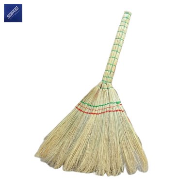 安居先森纯手工草编笤帚扫帚扫把 白净苗 作物原色