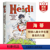 [正版]海蒂 英文原版 Heidi Lessons at Home and Abroad 约翰娜斯比丽 儿童文学经典名