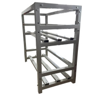 瑾如云海 电池架 电池存放架 150Ah 双层8块存放款 组