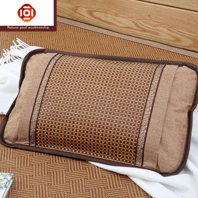 藤枕头60*35厘米50*32厘米夏季凉枕儿童学生成人花枕芯三维工匠