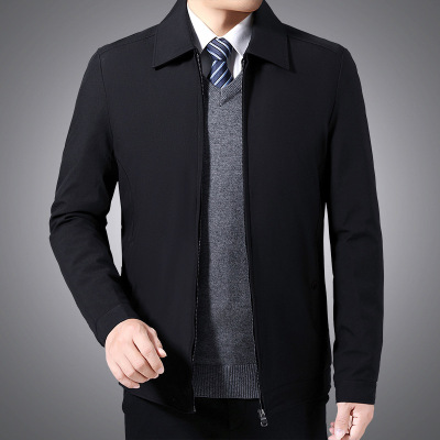 冬季中老年男士外套男装休闲保暖棉衣爸爸装棉衣外套特厚