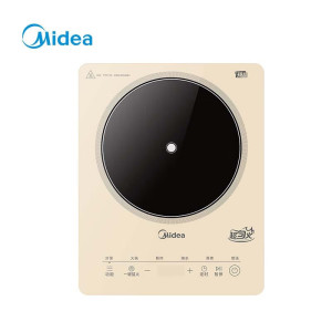 美的(Midea)家用电磁炉 多档调节 2200W大功率 爆炒一体 微晶玻璃面板 MC-22TA01