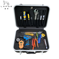 猎豹 铝合金ABS手提工具箱可拆卸工具袋手提箱(不含工具)45.5*33*15cm/个