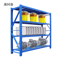 通同盛承重300kg货架置物架钢制货架长150宽50高200CM