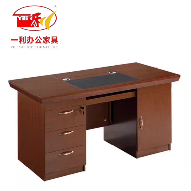 一利办公桌/电脑桌 YL-YQ0407/1400mm*700mm*760mm 张