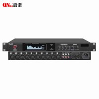 启诺 智能话筒音频管理器 10进2出音频处理器 QN-MX1002 台