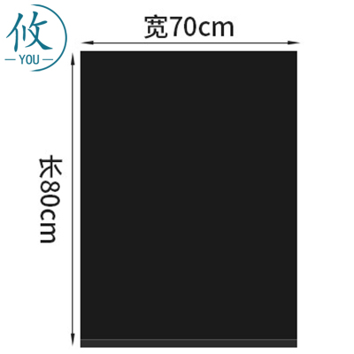 攸 黑色加厚垃圾袋 70*80*2cm 只
