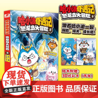 哈小浪奇遇记 恐龙岛大冒险 8 儿童探险闯关漫画小说7-12岁孩子科学冒险故事三四五六年级小学生课外阅读书籍