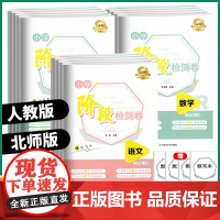 2024新版 小学阶段检测卷 小学生三年级上四年级五年级下六年级上册下册语文数学人教版北师版单元期中期末测试模拟试卷真题