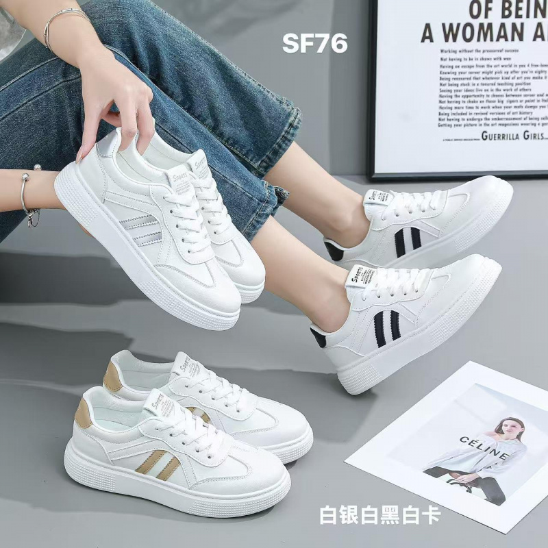 秋季小白鞋新款韩版ins女学生厚底增高运动板鞋休闲鞋