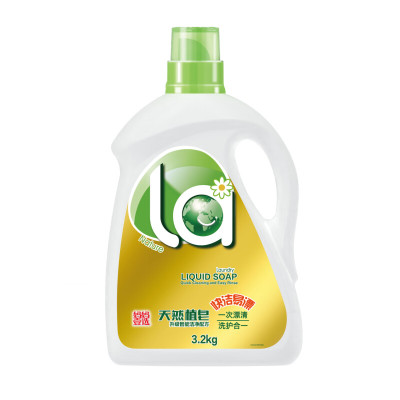 妈妈壹选天然植皂 洗衣液 金装 3.2kg 单位:瓶