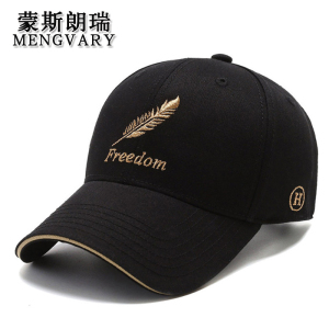 蒙斯朗瑞 棒球帽子男女韩版潮流四季通用防晒鸭舌帽情侣户外新品休闲百搭遮阳帽透气