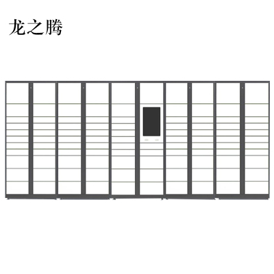 龙之腾智能快递柜小区快递自提柜派件柜室外寄存柜信报箱储物柜一主四副105格
