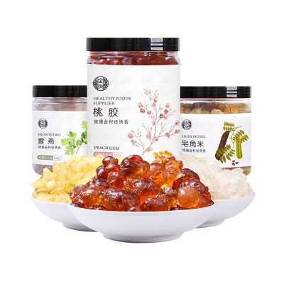金唐美颜组合450克桃胶雪燕皂角米植物补胶