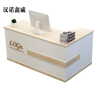 汉诺鑫威简约接待台培训吧台办公桌1200*600*1000