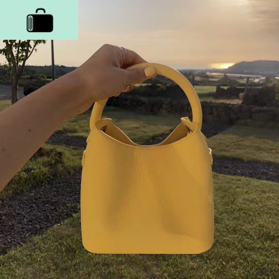 包包女包2019新款夏天上新小包ins时尚潮百搭斜挎单肩手提水桶包NEW LAKE女斜挎包