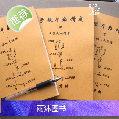 紫微斗数精成 上中下三册 大德山人 1083页完整版