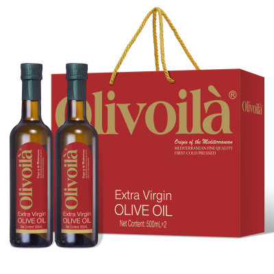 苏宁宜品推荐特级压榨橄榄油1升国产礼盒装健康美味厨房必备