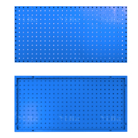 翌嘉YJ4121056 五金方孔洞洞板置物架金属工具挂板壁挂收纳整理挂架 1200*500*1.2