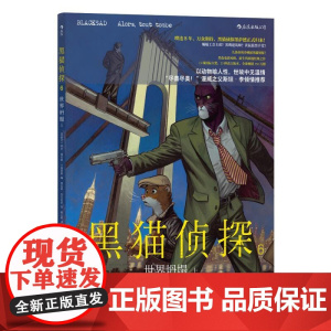 黑猫侦探6世界坍塌上 胡安迪亚兹卡纳莱斯湖南美术出版社