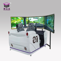 汽车驾驶模拟器高机动战术车辆驾驶训练模拟器三屏