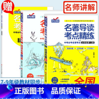 [综合版2册]名著导读12+24部[赠练习册] [正版]儒林外史 简爱 原著人民教育出版社完整版2册无删减九年级下册必读