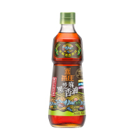 燕庄头道黑芝麻香油450ml 黑芝麻压榨 一级无添加纯正调味凉拌菜火锅油碟 2瓶