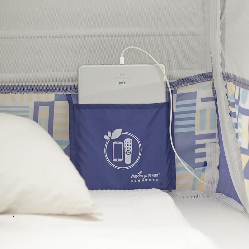 家柏饰(CORATED)学生宿舍蚊帐上铺下铺单人双层上下铺通用0.9m1.2/1.0米床