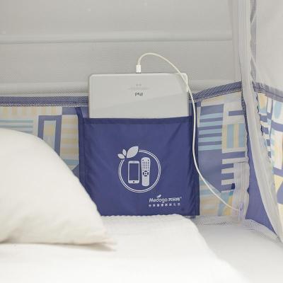 家柏饰(CORATED)学生宿舍蚊帐上铺下铺单人双层上下铺通用0.9m1.2/1.0米床