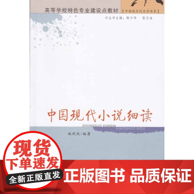 中国现代小说细读 姚玳枚 广东高等教育出版社 正版书籍